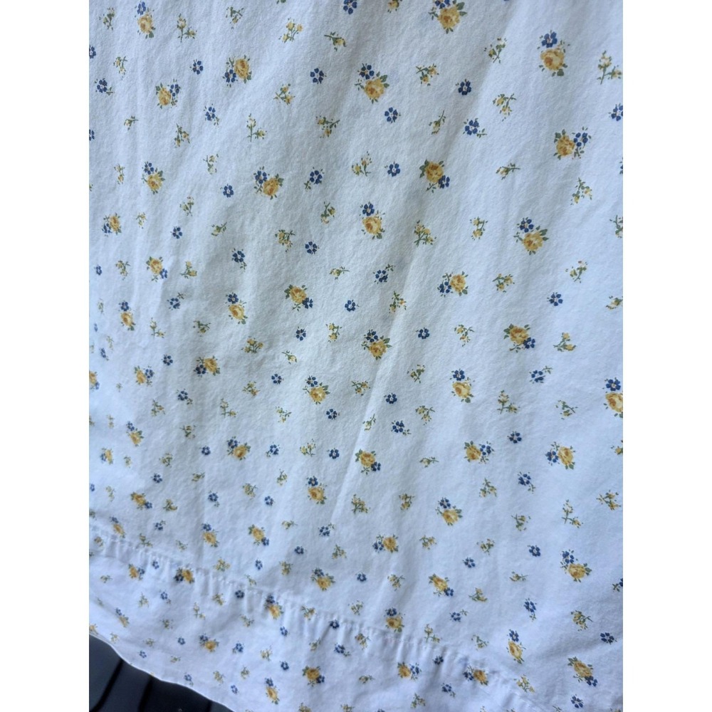 Ralph Lauren Nelida King Pillow case White Blue Yellow Floral Cottage